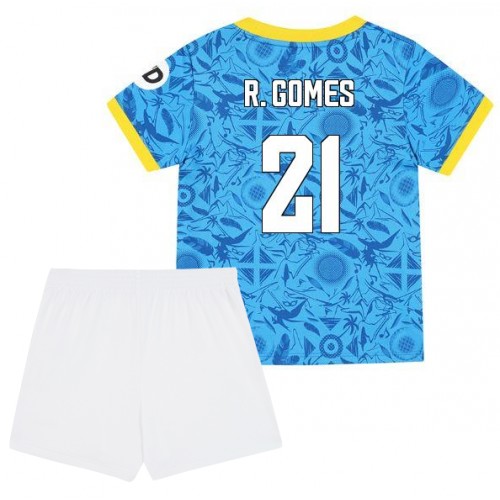 Wolves Rodrigo Gomes #21 Replik 3rd trikot Kinder 2025-26 Kurzarm (+ Kurze Hosen)